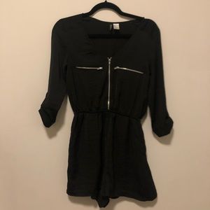 H&M Black Romper